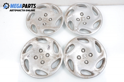 Hubcaps for Peugeot 206 (1998-2012)