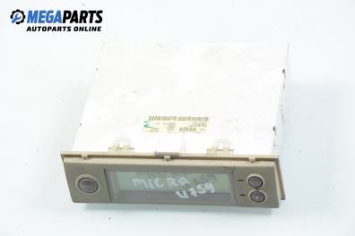 Display for Nissan Micra (K12) 1.2 16V, 65 hp, hatchback, 2003