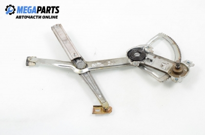 Macara geam cu acționare manuală pentru Mercedes-Benz 190 (W201) 2.0, 102 cp, sedan, 5 uși, 1989, poziție: stânga - fața