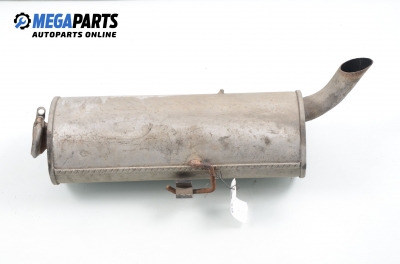 Hinterer schalldämpfer for Peugeot 106 1.5 D, 55 hp, 1998