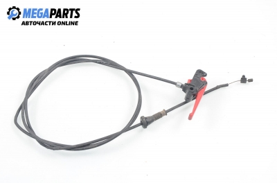 Bonnet release cable for Peugeot Partner 1.6 HDI, 75 hp, 2008