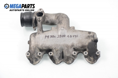 Intake manifold for Volkswagen Passat 1.9 TDI, 110 hp, sedan, 1997