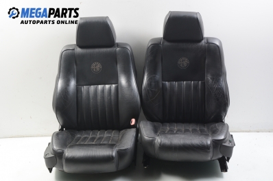 Leather seats for Alfa Romeo 166 2.4 JTD, 140 hp, sedan, 2000
