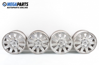 Alufelgen für Renault Laguna II (X74) (2000-2007) 16 inches, breite 6.5 (Preis pro set angegeben)