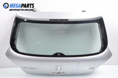 Boot lid for Peugeot 307 2.0 HDI, 90 hp, hatchback, 2002