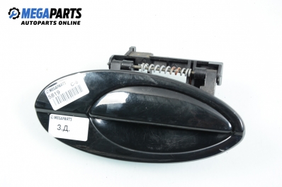 Outer handle for Citroen C5 3.0 V6, 207 hp, station wagon automatic, 2002, position: rear - right