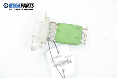 Blower motor resistor for Volkswagen Golf V 2.0 SDI, 75 hp, hatchback, 5 doors, 2005