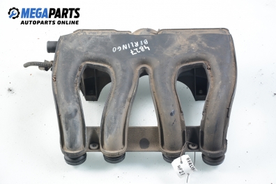 Intake manifold for Citroen Berlingo 1.9 D, 70 hp, truck, 2002