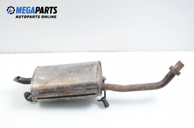 Rear muffler for Hyundai Accent 1.3, 75 hp, hatchback, 2001