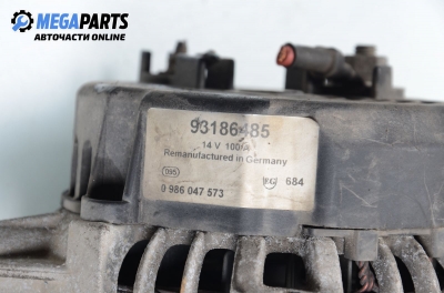 Gerenator for Opel Tigra 1.6 16V, 106 hp, 1998