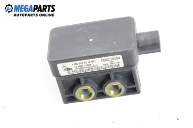 ESP sensor for Mercedes-Benz CLK-Class 208 (C/A) 2.0, 136 hp, coupe, 2000 № A 002 542 76 18 Q01
