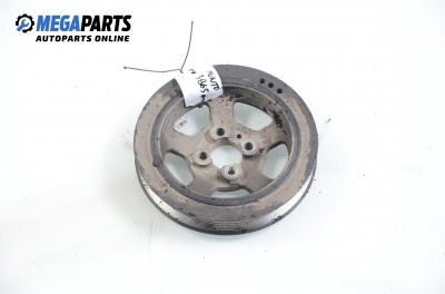 Damper pulley for Fiat Punto 1.9 JTD, 80 hp, hatchback, 3 doors, 1999