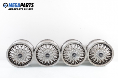 Alloy wheels for Audi 80 (B3) (1986-1991) 14 inches, width 6, ET 45 (The price is for the set)