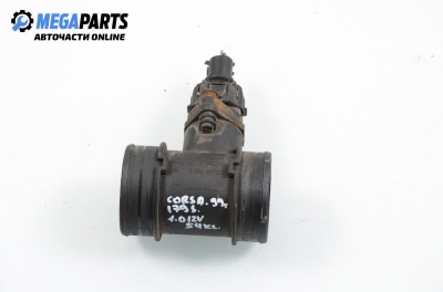 Air mass flow meter for Opel Corsa B 1.0 12V, 54 hp, hatchback, 3 doors, 1999 № Bosch 0 280 217 123