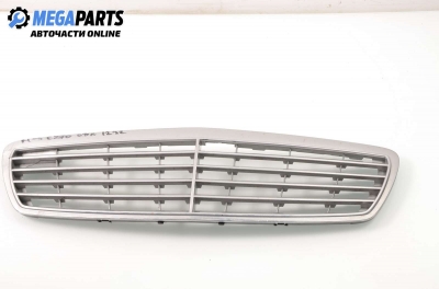 Grill for Mercedes-Benz E-Class 211 (W/S) 2.7 CDI, 177 hp, station wagon, 2003