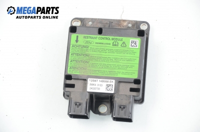 Steuermodul airbag for Ford Fiesta V 1.4 16V, 80 hp, hecktür, 2002 № 2S6T 14B056 EK