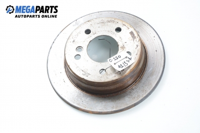 Brake disc for Mercedes-Benz C-Class 202 (W/S) 2.2 D, 95 hp, sedan, 1997, position: rear