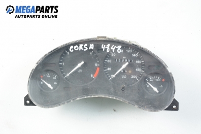 Instrument cluster for Opel Corsa B 1.5 TD, 67 hp, 3 doors, 1993