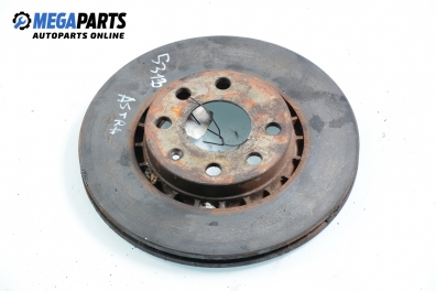 Brake disc for Opel Corsa C 1.7 DTI, 75 hp, 2004, position: front