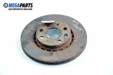 Brake disc for Opel Corsa C 1.7 DTI, 75 hp, 2004, position: front