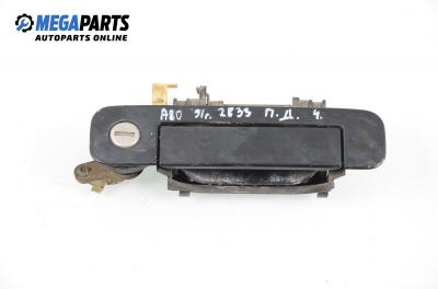 Mâner exterior pentru Audi 80 (B3) 1.8, 90 cp, sedan, 1991, poziție: dreaptă - fața