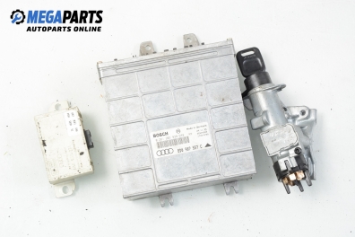 ECU incl. ignition key and immobilizer for Audi A4 (B5) 1.8, 125 hp, sedan, 1996 № Bosch 0 261 203 938/939