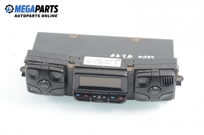 Bedienteil climatronic für Mercedes-Benz S-Klasse W220 6.0, 367 hp automatik, 2001 № A 220 830 01 85