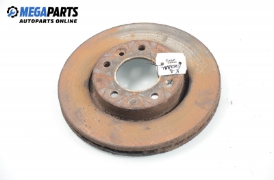 Brake disc for Kia Carnival 2.9 TCI, 144 hp, 2003, position: front