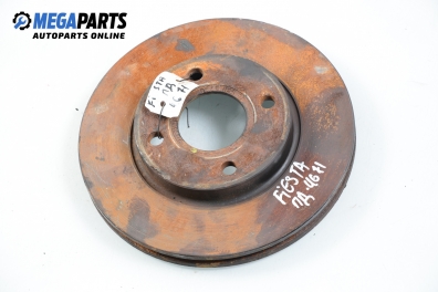 Brake disc for Ford Fiesta V 1.25 16V, 75 hp, hatchback, 5 doors, 2004, position: front