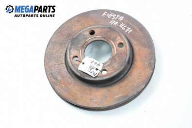 Brake disc for Ford Fiesta V 1.25 16V, 75 hp, hatchback, 5 doors, 2004, position: front