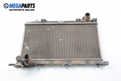 Water radiator for Nissan Almera (N15) 1.4, 75 hp, hatchback, 5 doors, 1996