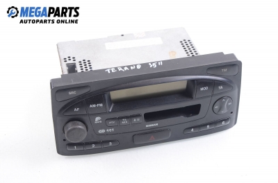 Cassette player for Nissan Terrano II (R20) 2.7 TD, 101 hp, 5 doors, 2000