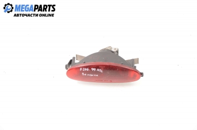 Central tail light for Peugeot 206 (1998-2012) 1.1, hatchback