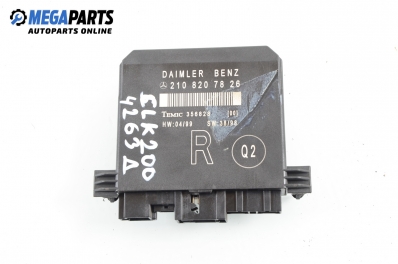 Door module for Mercedes-Benz CLK-Class 208 (C/A) 2.0, 136 hp, coupe, 2000, position: right № A 210 820 78 26