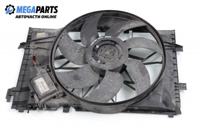 Radiator fan for Mercedes-Benz C W203 2.2 CDI, 143 hp, station wagon, 2002