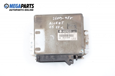 ECU pentru Hyundai Accent 1.5 12V, 88 cp, sedan, 1998 № 39910-22390