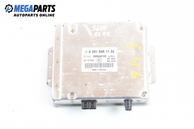 Steuermodul autopilot für Mercedes-Benz S-Klasse W220 6.0, 367 hp automatik, 2001 № A 031 545 11 32