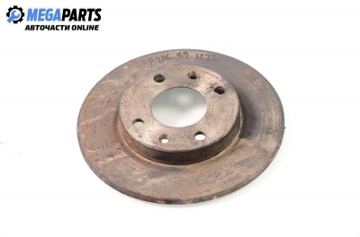 Brake disc for Peugeot 206 1.1, 60 hp, hatchback, 1999, position: front