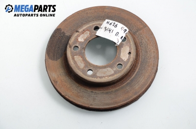 Brake disc for Mazda 626 2.0, 115 hp, sedan, 1999, position: front