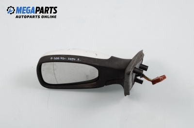 Mirror for Peugeot 306 1.6, 89 hp, station wagon, 1998, position: left