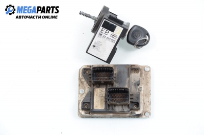 ECU incl. ignition key and immobilizer for Opel Corsa B 1.0 12V, 54 hp, 3 doors, 1999 № Bosch 0 261 204 058