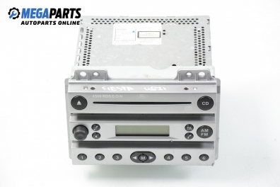 CD player for Ford Fiesta V 1.25 16V, 75 hp, hatchback, 5 doors, 2004 № 4S61-18C815-AA