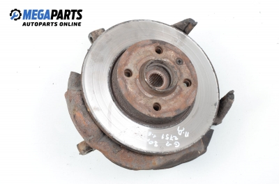 Knuckle hub for Volkswagen Golf II 1.6, 72 hp, 3 doors, 1990, position: front - right