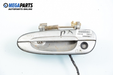 Outer handle for Mazda 626 (V) 1.8, 105 hp, hatchback, 5 doors, 1997, position: front - left