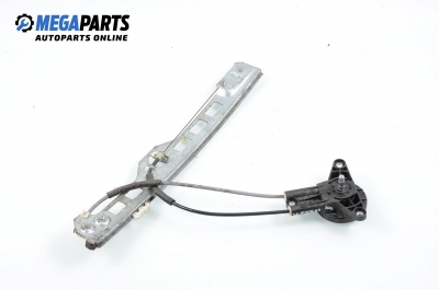 Macara geam cu acționare manuală pentru Peugeot 306 1.6, 89 cp, combi, 1998, poziție: stânga - spate
