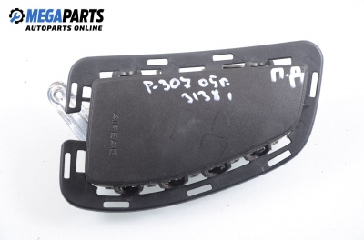 Airbag pentru modele cu volan pe dreapta pentru Peugeot 307 1.6 HDi, 90 cp, hatchback, 5 uși, 2005, poziție: dreaptă - fața