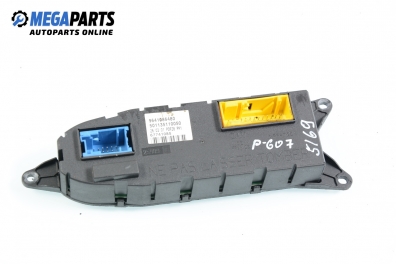 Door module for Peugeot 607 2.2 HDI, 133 hp automatic, 2001 № 9641086480