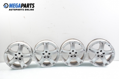 Alloy wheels for Peugeot 607 (1999-2010) 17 inches, width 7 (The price is for the set)