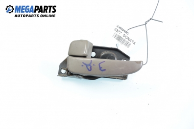 Inner handle for Hyundai Sonata IV 2.0 16V, 131 hp, sedan, 2004, position: rear - left