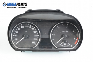 Instrument cluster for BMW 1 (E81, E82, E87, E88) 2.0 d, 163 hp, hatchback, 5 doors, 2005 № Borg 1024952-31